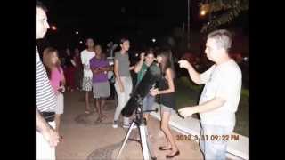preview picture of video 'Astrocan Clube de Astronomia Nhandeara  2011'