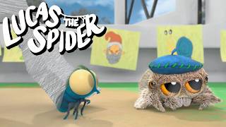 Lucas the Spider Tries to Deal with Art Opinions | Kids Cartoon