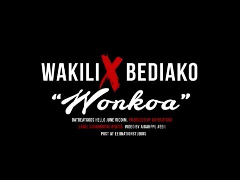 Wakili ft Bediako - Wonkoa (Studio session visual)