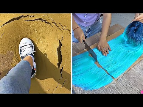 Oddly Satisfying Video With Calming Deep Sleep Music - Stress Relief & Meditation #67