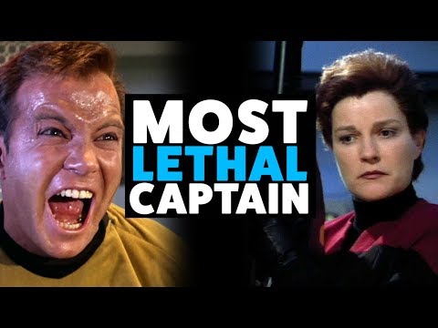Most LETHAL Star Trek Captains