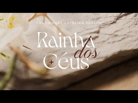 Rainha dos Céus | Banquete Eterno [ Lyric Video ] - Shalom 40 anos