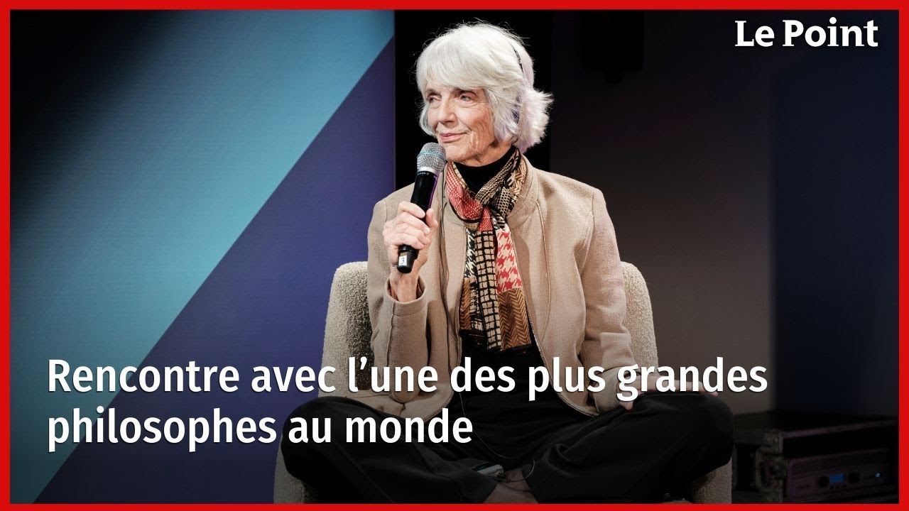 Rencontre avec l’une des plus grandes philosophes au monde