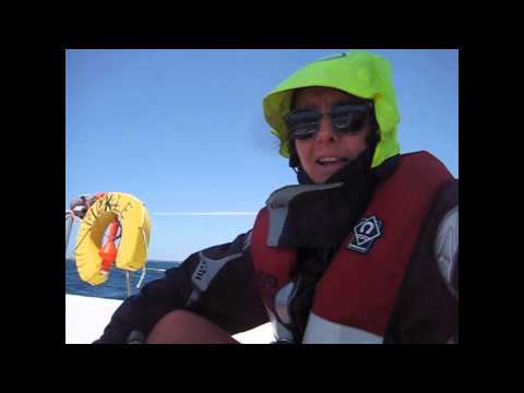 Karen Sailing in the Atlantic and Gibraltar Straits May 2014