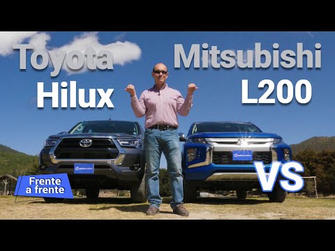 Mitsubishi L200 VS Toyota Hilux 2021 - Dos pickups guerreras ¿Cuál es la mejor?