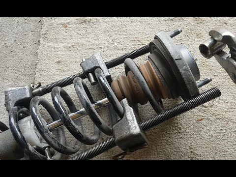 BMW 5 Series F10 - Rear Strut, Shock Absorber, Spring Replacement - N55 DIY - 2011 BMW 535i F10 3.0