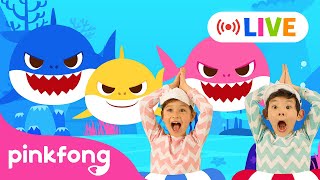 LIVE🔴Best Nursery Rhymes &amp; Songs for Kids! | Dinosaurs, Cars and more! | Pinkfong Baby Shark Song