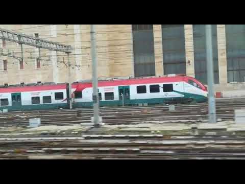 Leonardo Express in lontananza a Roma