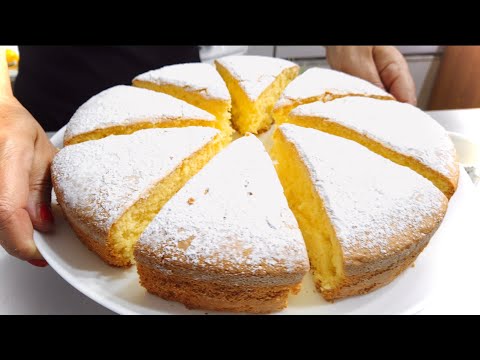 TORTA MARGHERITA SOFFICISSIMA 🌼 senza burro solo 2 cucchiai di Olio🌼 MARGHERITA CAKE