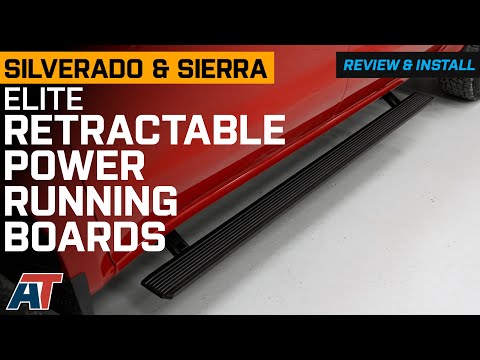 2019-2025 Silverado 1500 Elite Ret retractable Power Running Boards Review & Install