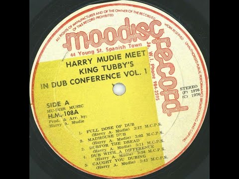 Harry Mudie & King Tubby's - Full Dose Of Dub