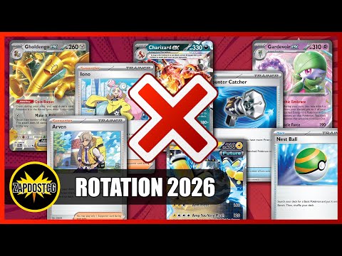 The Biggest Rotation in Years? All Cards Leaving in Pokemon TCG 2026!