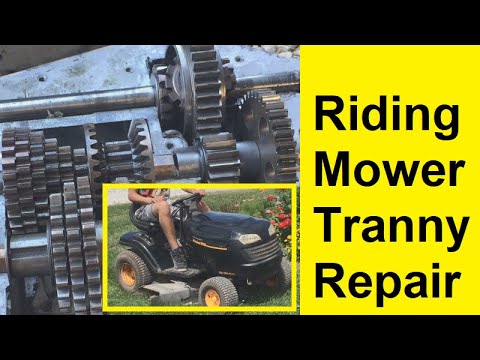 Riding Lawnmower Transmission Repair
