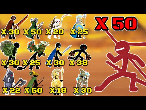 50 Shadowraths vs. 17 Armies – Can Numbers Beat Stealth?⚔️ STICK WAR SAGA HACK 💥 Stickx9999