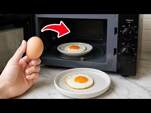 Stop Frying Eggs the Old Way! The Microwave Egg Secret Everyone Should Know!