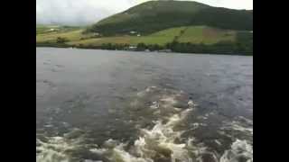 preview picture of video 'Boat ride at Loch Ness Scotland.'