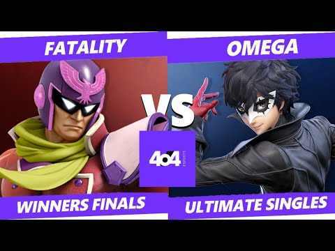 4o4 Smash Night 102 - FURIA| Fatality (Captain Falcon) vs AP| omega (Joker) - Winners Final
