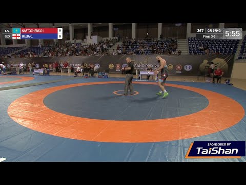 BRONZE GR - 97 kg: I. NASTOCHENKO (KAZ) v. G. MELIA (GEO)