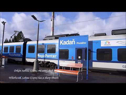 Cabview ř. 440 RegioPanter v úseku Kadaň - Prunéřov - Děčín