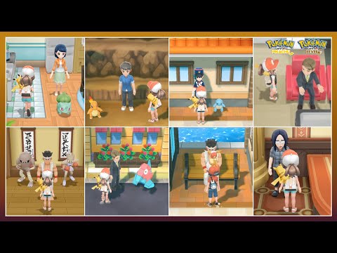 Pokémon Let's Go Pikachu! & Let's Go Eevee! All In-Game Trade & Gift Locations