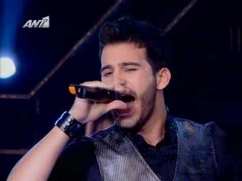 Nikiforos - ΕΧΩ ΕΣΕΝΑ (X Factor 2009 Greece, Live Show 1)