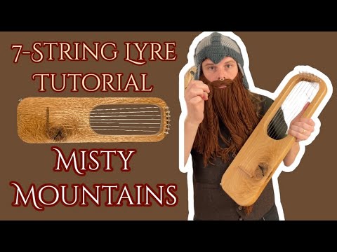 Misty Mountains - Tutorial for 7-String Lyre