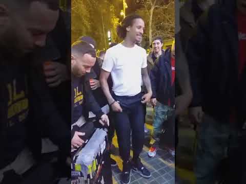 LES TWINS | LAURENT Freestyle To Flow Caro In Barcelona Streets 🔥🔥