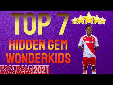 Football Manager 2021 | TOP 7 HIDDEN GEM WONDERKIDS | #FM21