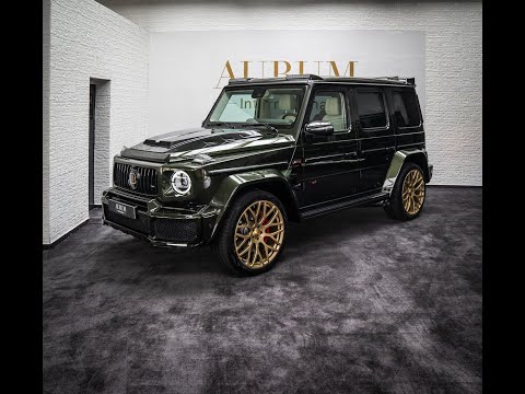 [2021] BRABUS 700 WIDESTAR Mercedes-AMG G63 OLIVE GREEN Walkaround by AURUM International [4K]