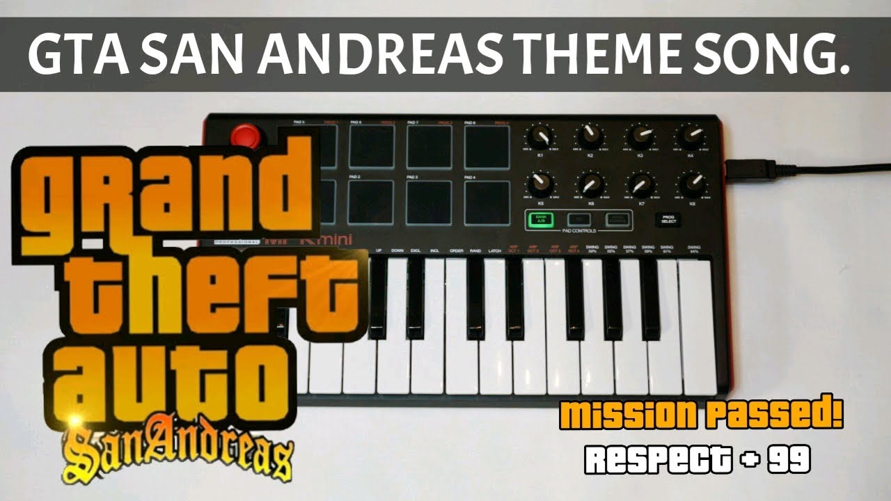 GTA San Andreas Theme Song (Cover by Daniel Victor)