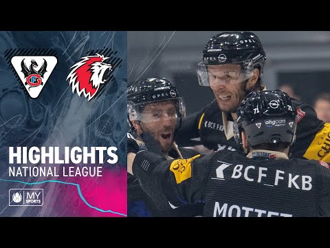 Fribourg vs. Lausanne 5:4 n.V. – Playoff-Highlights National League