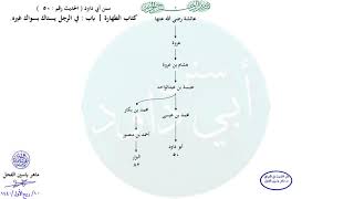 صورة الأحاديث المشجّرة : سنن أبي داود ، الحديث / 50 / ماهر ياسين الفحل