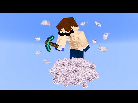 minecraft AMA tek blok milyarder..