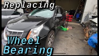 HOW TO REPLACE REAR WHEEL BEARING ON A 2010 - 2016 CADILLAC SRX