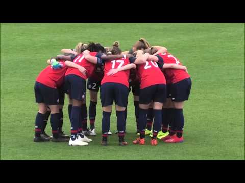 [F] D1F - 18/19 - J21 - Lille OSC / ASJ Soyaux 1-0 - 24-04-19 - Dogue Luchin & Entrée des joueuses