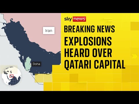 US base targeted by Iran, source tells Sky News