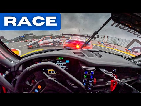CRAZY Onboard Start in Porsche Cup at Spa-Francorchamps | POV Race 2