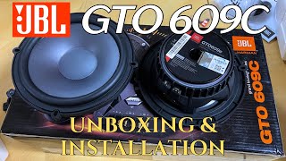 JBL GTO 609C Speakers in Honda Amaze - Unboxing and Installation