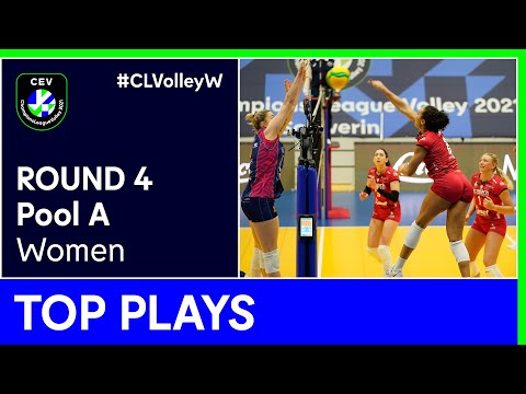 Top 5 Plays Pool A - #CLVolleyW