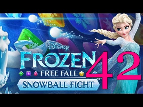 Frozen Free Fall Snowball Fight Level 42
