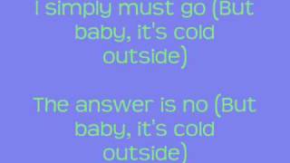 Glee Baby It&#39;s Cold Outside Lyrics