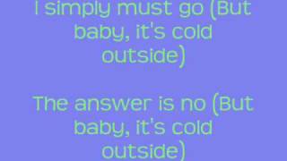 Glee Baby It&#39;s Cold Outside Lyrics