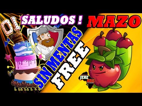 PLANTS VS ZOMBIES 2 / BATALLAS / MANZANA MORTERO / PVZ2 MAZO FREE ( SIN MENTAS )