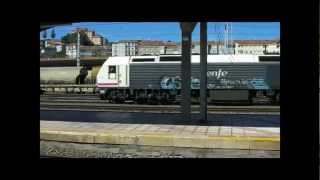 preview picture of video 'Movidas ferroviarias IV:Trenes por Ourense(con alguna sorpresilla)'