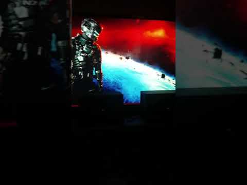 Beast wallpaper on Philips 55inch TV