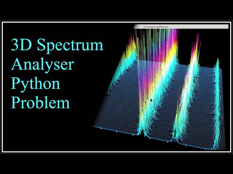 3d Spectrum Analyser Python Problem
