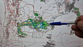 Aquecimento antecede a chuva🌧. Risco de Temporais ⛈️