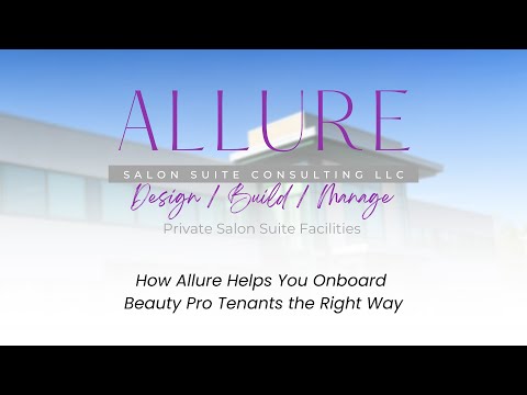 How Allure Helps You Onboard Beauty Pro Tenants the Right Way