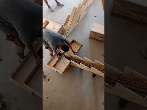 como fazer escada vazada