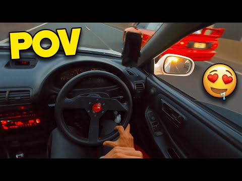 POV Honda DC2 Integra Type R | Raw VTEC + JDM Cruise